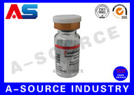2ml Label Botol Peptida Hologram Injeksi Steril Stiker obat Warna Pelangi