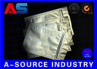 10 * 15 CM Aluminium Foil Bag Warna Perak Untuk Tablet Oral Kemasan aluminium foil ziplock tas