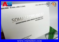 Somatropin Bodybuilding Hcg Tablet Kotak Pil Kustom / Kotak Obat Karton